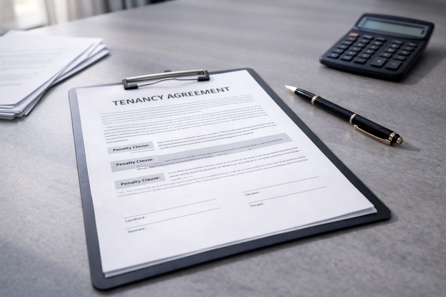 Can I Charge a Penalty for Breaking the Lease?